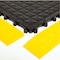 Safe-Flex Antifatigue Mat, 44 inch L x 44 inch W, Black Tiles / Yellow Border ESDA1BZ1 - alternate 3